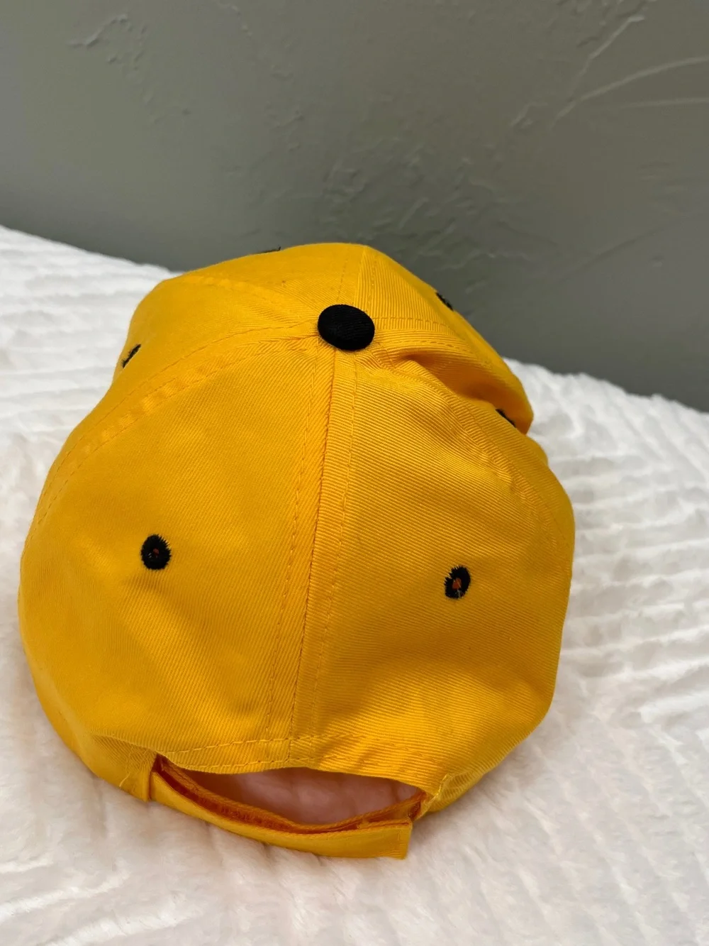 CAT Caterpillar Baseball Hat Cap Yellow Black New